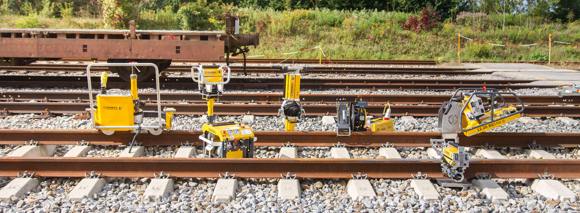 Modernize Rail Maintenance: 9 Powerful Battery-Powered Tools from ROBEL