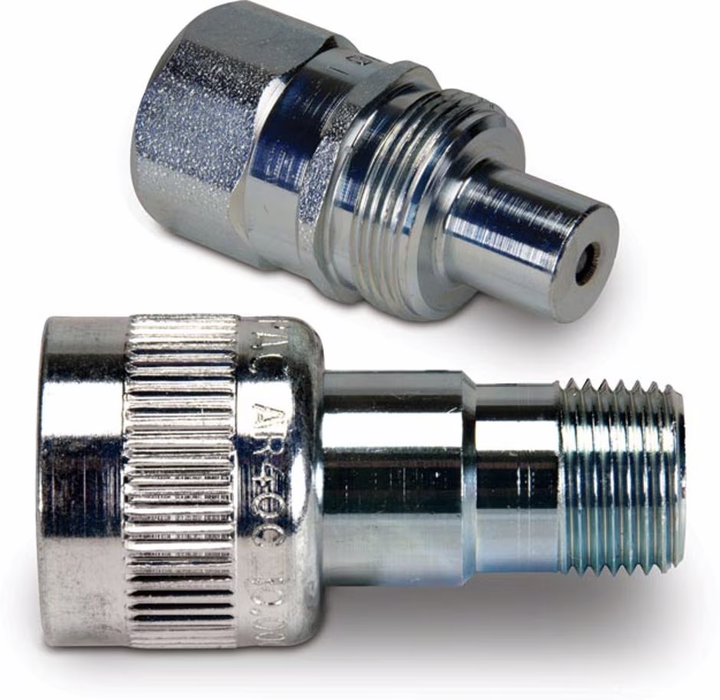 Regular Hydraulic Spee-D Coupler – 3/8" Complete Set (Male & Female)