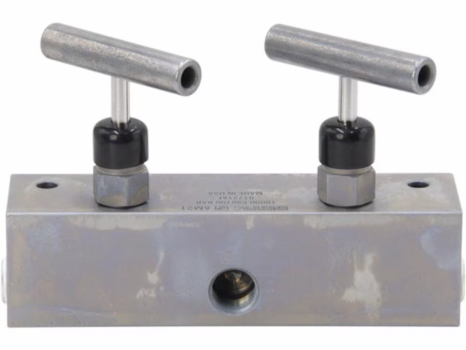 Hydraulic Manifold – Split Valve (2 Ports)
