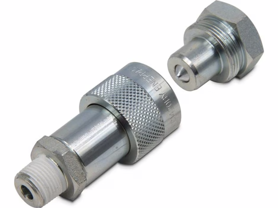 High Flow Hydraulic Coupler – 3/8" Complete Set (Male & Female)