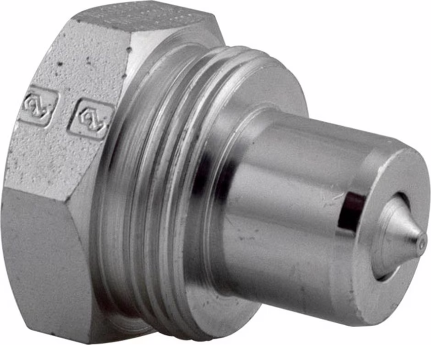 High Flow Hydraulic Coupler—3/8" Male Hose Half