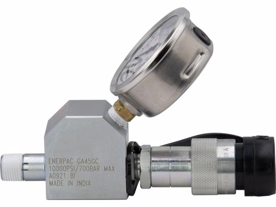 Gauge Adaptor Assembly, 45° Angled – 3/8"-18 NPTF Male End