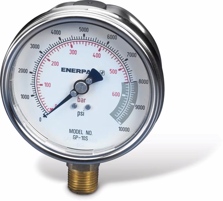 Hydraulic Force & Pressure Gauge – 1/2" NPTF