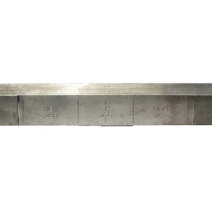 Welders Straight Edge – 36", Standard & Wide Gap
