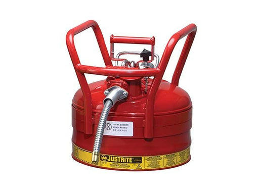 Safety Can - 2-1/2 Gallon w. Spout - D.O.T.