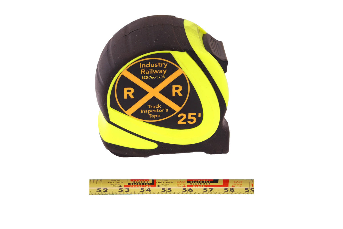 Track Inspector Tape Measure, 25 ft