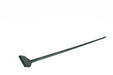 Tamping bar with chisel end