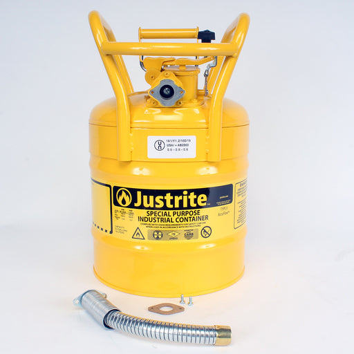 Safety Diesel Can - 5 Gal. w/ Spout - D.O.T.